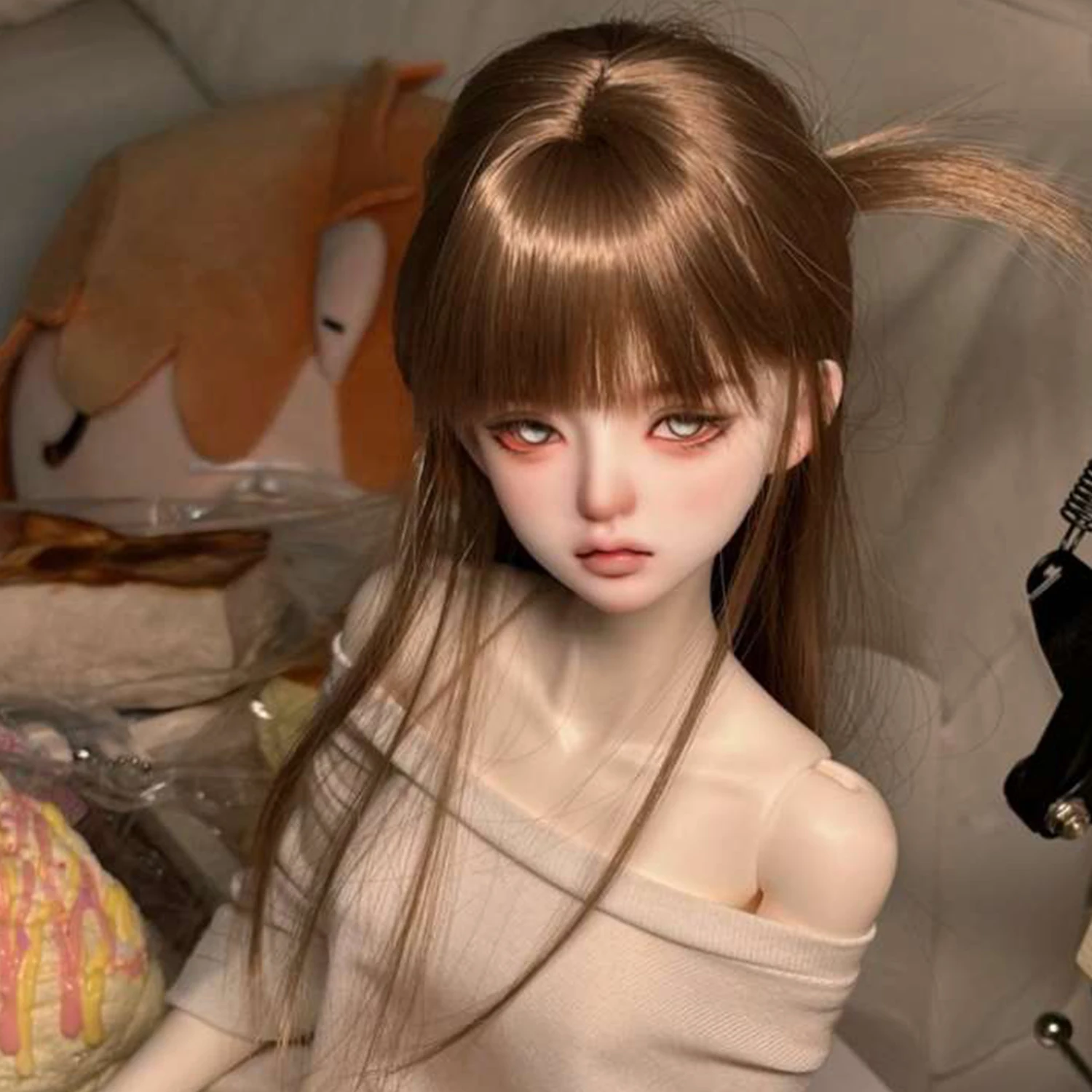 Resin Art Order - 로즈 Bjd 인형 1/3 드리미 눈과
