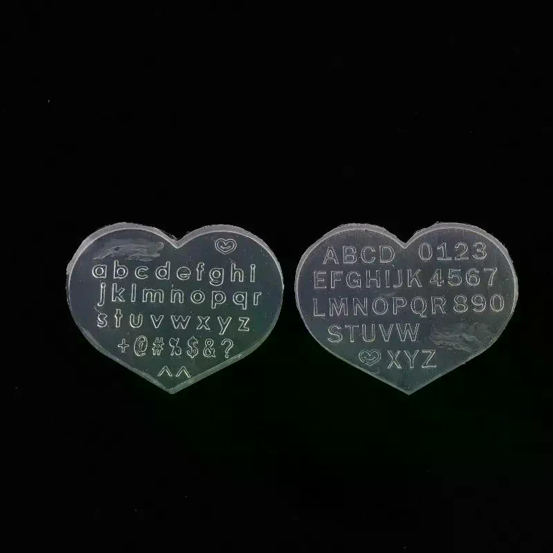 Resin Art Earrings Design - /Kuz/아트 장식 유니버설 영어 문자 디자인