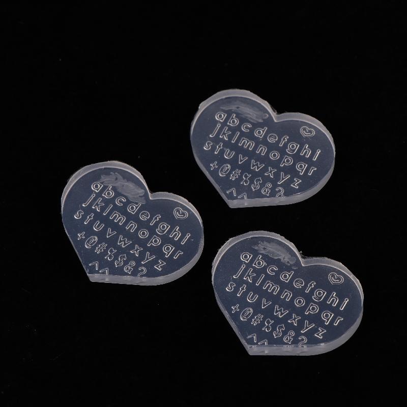 Resin Art Earrings Design - 1PCS 아트 데코레이션 유니버설 영어 알파벳
