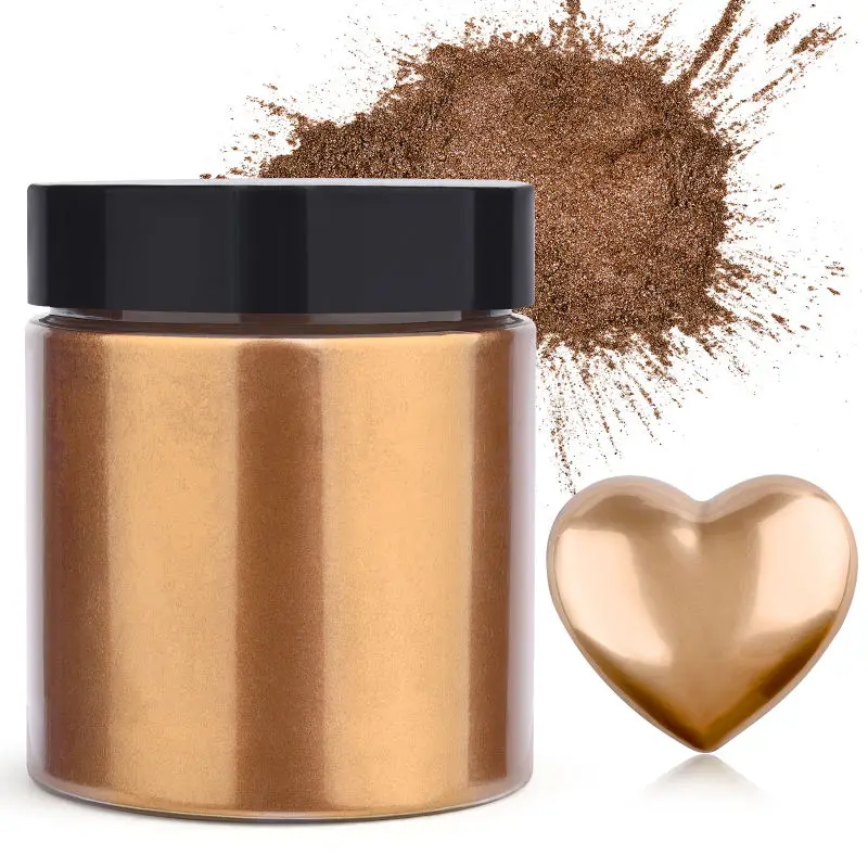 Glitter Powder Resin - 50g/병 메탈릭 글리터 파우더 금색 은색