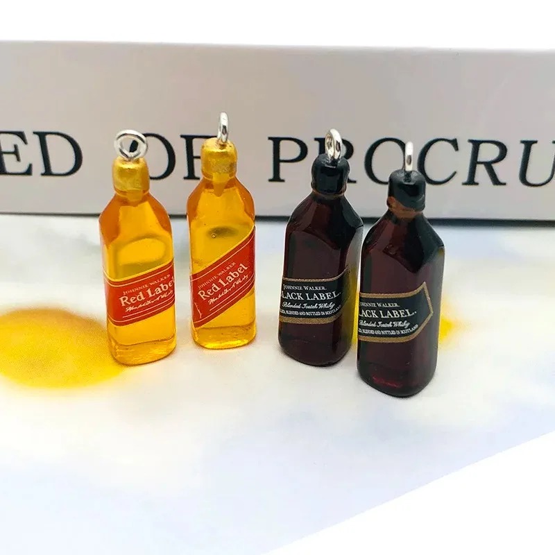 Resin Art Materials Kit - 10Pcs 작은 와인 바 병 수지