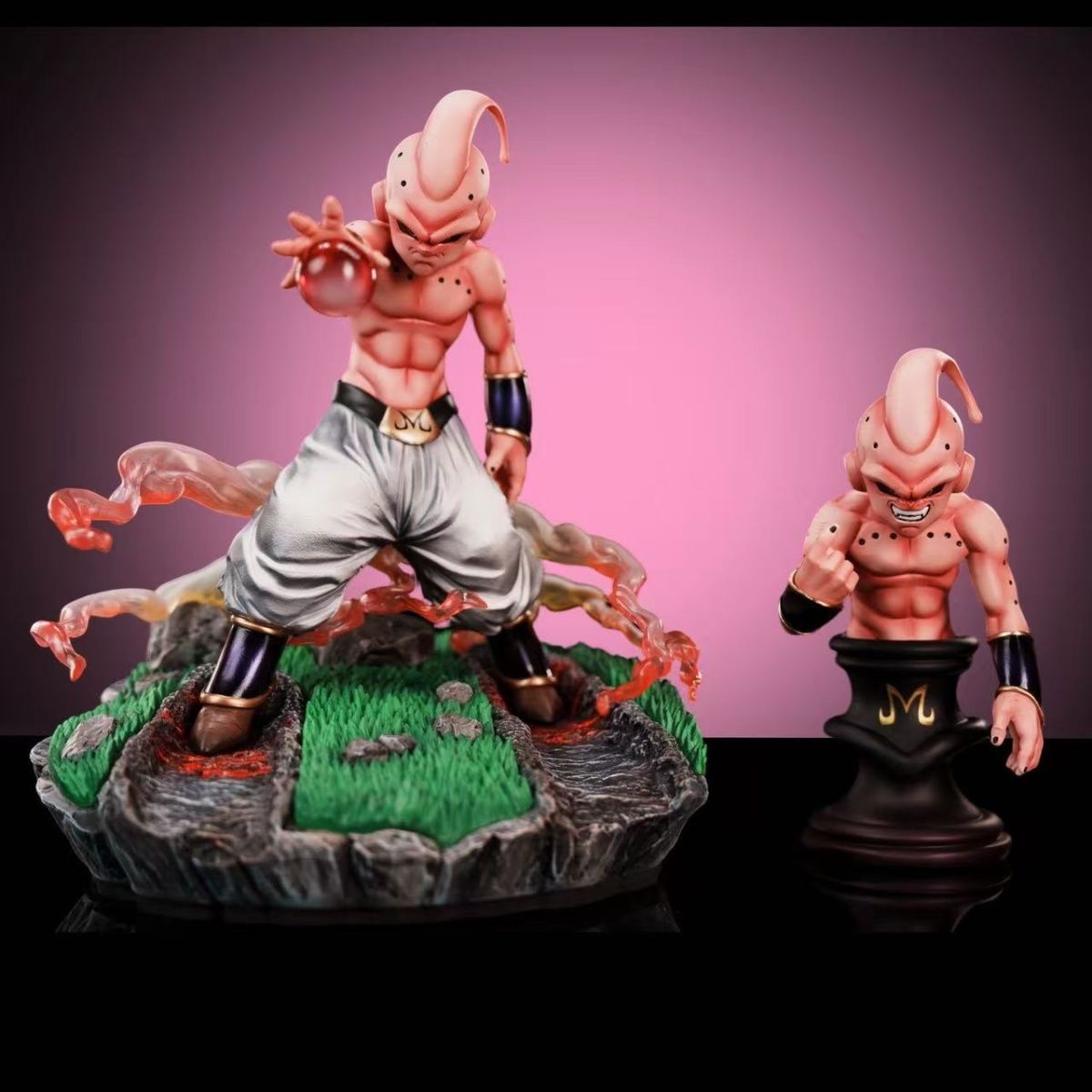Resin Art Dragon Ball Z - 애니메이션 드래곤볼 Z 마인부우 27cm 테이블