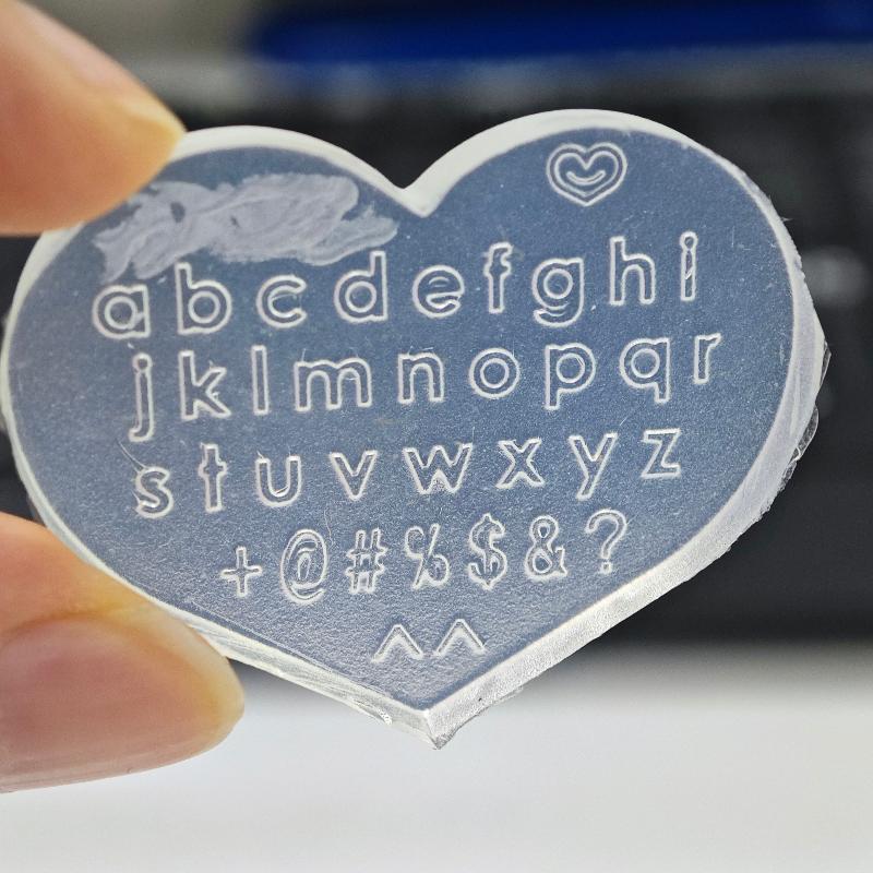 Resin Art Earrings Design - 1/3PCS 아트 장식 유니버설 영어 문자