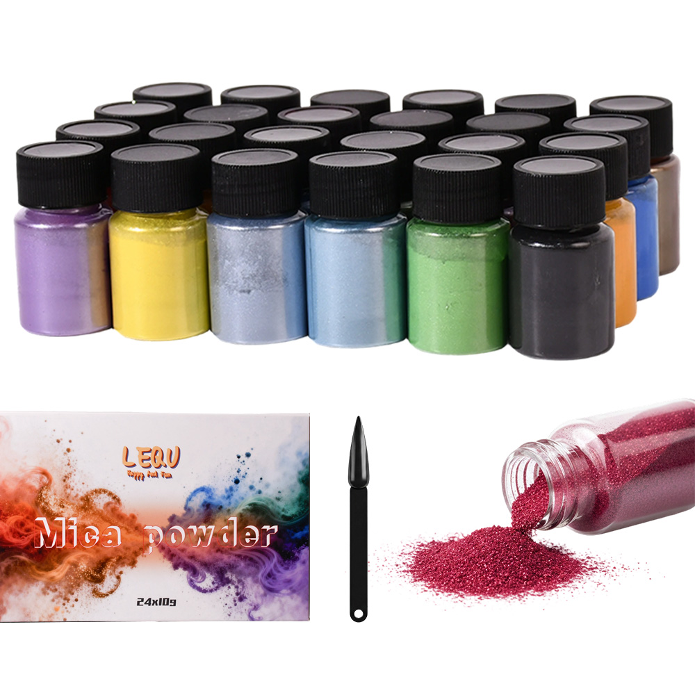 Resin Color Paste - 24색 카멜레온 마이카 파우더: DIY 레진
