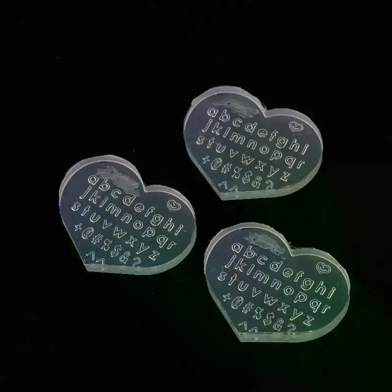 /Kuz/아트 장식 유니버설 영어 문자 디자인 네일 실 - Resin Art Earrings Design 리뷰 및 가격