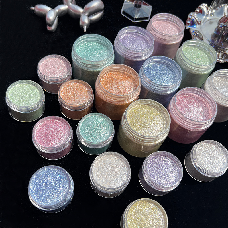 인어 다이아몬드 글리터 마이카 파우더, 네일 아트용 반 - Glitter Powder Resin 리뷰 및 가격