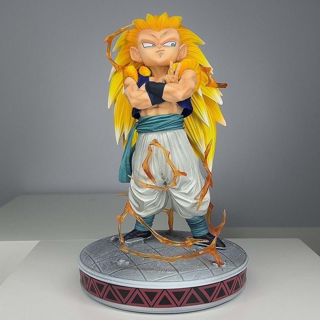 드래곤 볼 Z 피규어 슈퍼 사이어인 Gotenks 애니 - Resin Art Dragon Ball Z 리뷰 및 가격