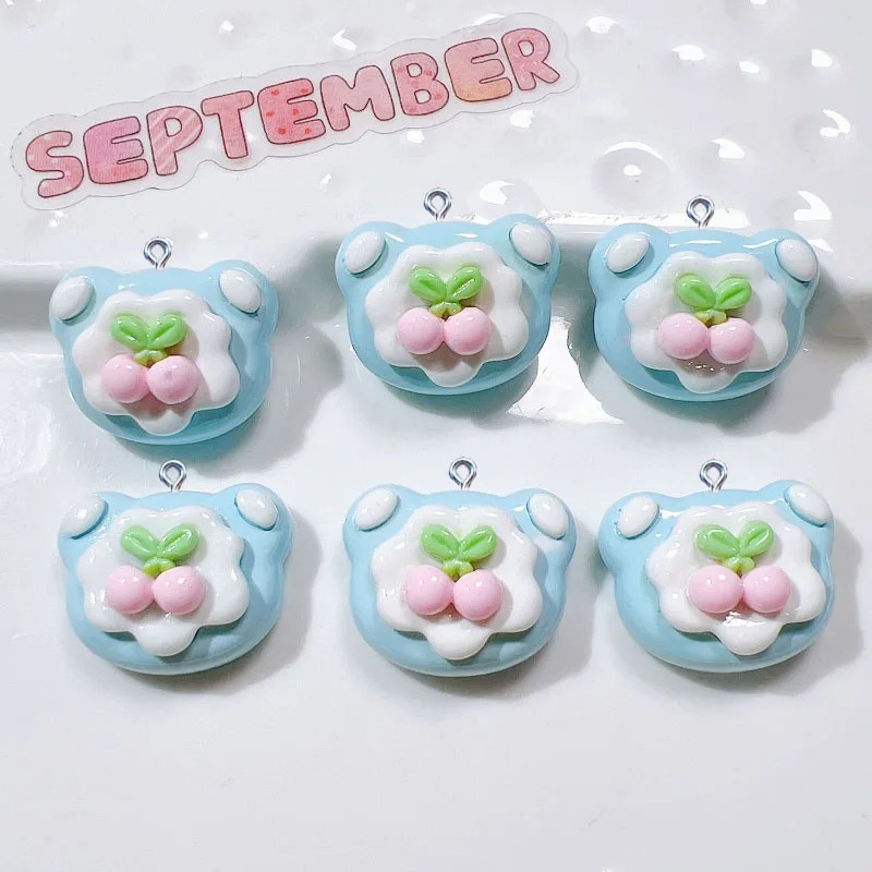 10Pcs 시뮬레이션 귀여운 과일 케이크 수지 참 펜던 - Resin Art Materials Kit 리뷰 및 가격