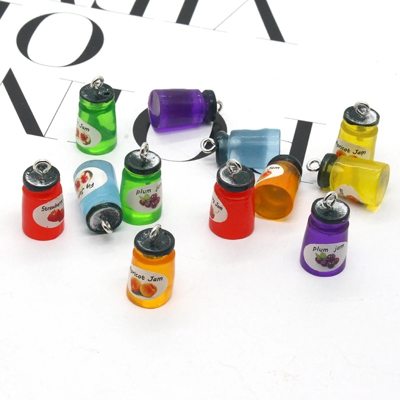 10개/팩 딸기 사과 과일잼 레진 귀걸이 참 DIY 귀 - Resin Art Materials Kit 리뷰 및 가격