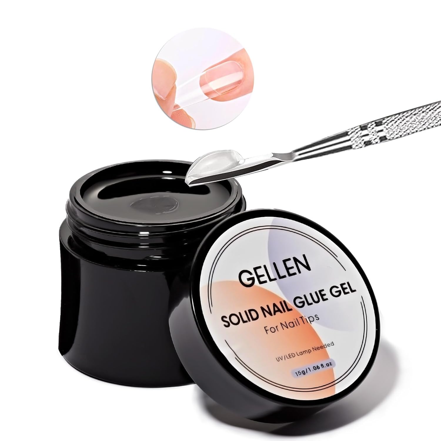 젤렌 네일 솔리드 글루 빌더 클리어 강화 젤 네일 팁  - Resin Color Paste 리뷰 및 가격