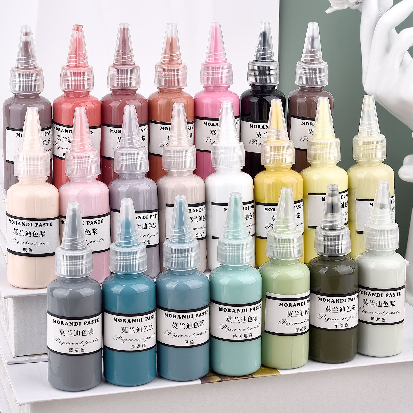 Morandi 색상 액체 수지 안료 에폭시 수지 UV  - Resin Color Paste 리뷰 및 가격