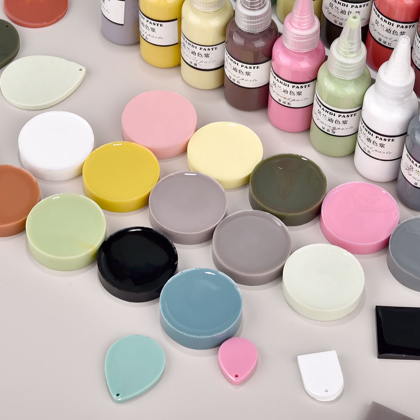 Morandi 색상 액체 수지 안료 에폭시 수지 UV  - Resin Color Paste 리뷰 및 가격