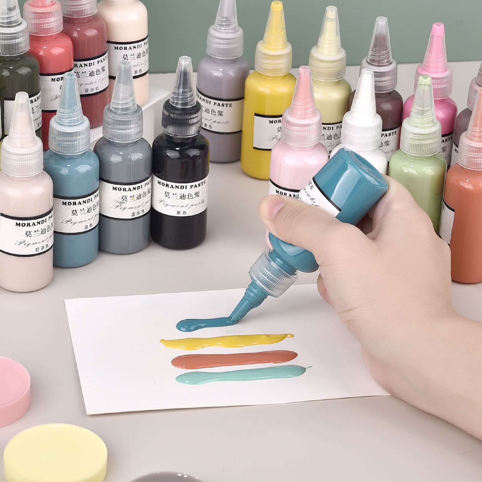 Morandi 색상 액체 수지 안료 에폭시 수지 UV  - Resin Color Paste 리뷰 및 가격