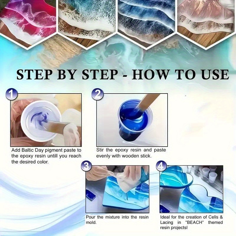 24색/8색 5그램 0. 다양한 색상의 진주빛 운모 가 - Resin Color Paste 리뷰 및 가격