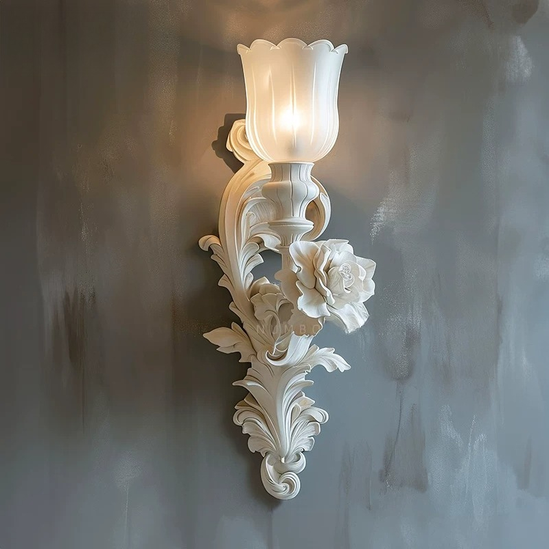 프렌치 벽등, 거실 입구 복도 배경 조각 예술 조명,  - Resin Art Lamp 리뷰 및 가격
