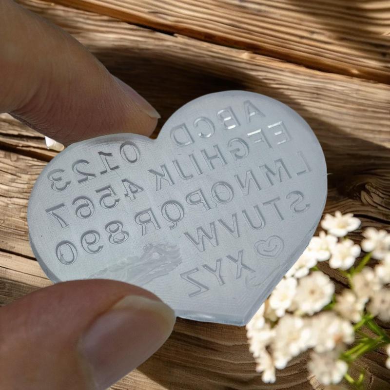 뜨거워요! 1/3PCS 아트 장식 유니버설 영어 문자  - Resin Art Earrings Design 리뷰 및 가격