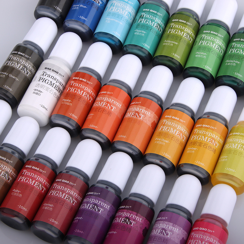 레진 색소 투명 보석 에센셜 오일 UV 레진 캐스팅 크 - Resin Color Paste 리뷰 및 가격