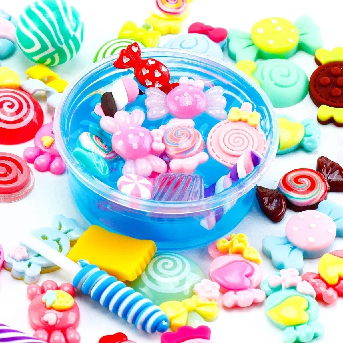30pcs 무작위 캔디 점액 매력 귀여운 세트 혼합 수 - Resin Art Materials Kit 리뷰 및 가격