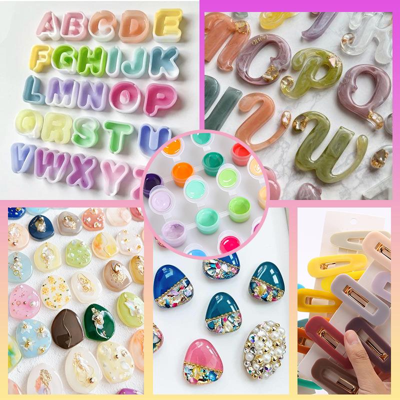 6색/세트 페이스트 안료 UV 레진 접착제 액상 착색제 - Resin Color Paste 리뷰 및 가격