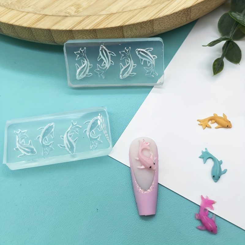 송진 쥬얼리 귀걸이 및 장식에 적합, Koi 물고기 실 - Resin Art Earrings Design 리뷰 및 가격