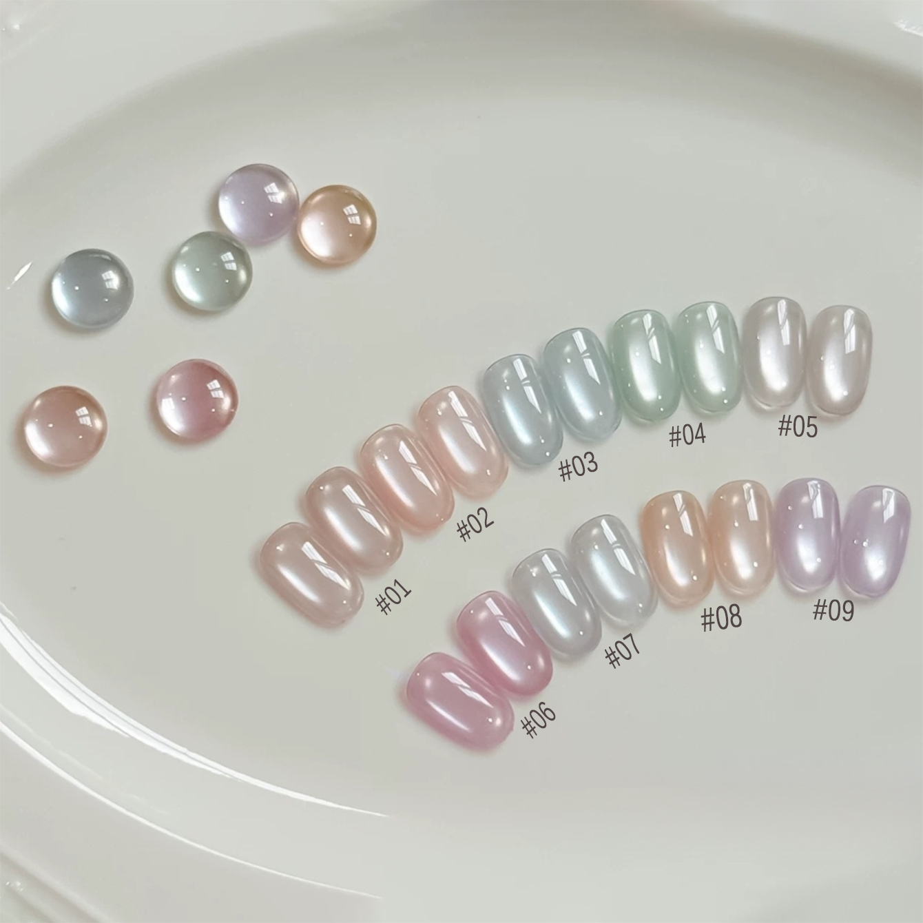 미아넬 10ML 밀크 크림 플레인 워터 캣아이 젤 네일 - Glitter Powder Resin 리뷰 및 가격