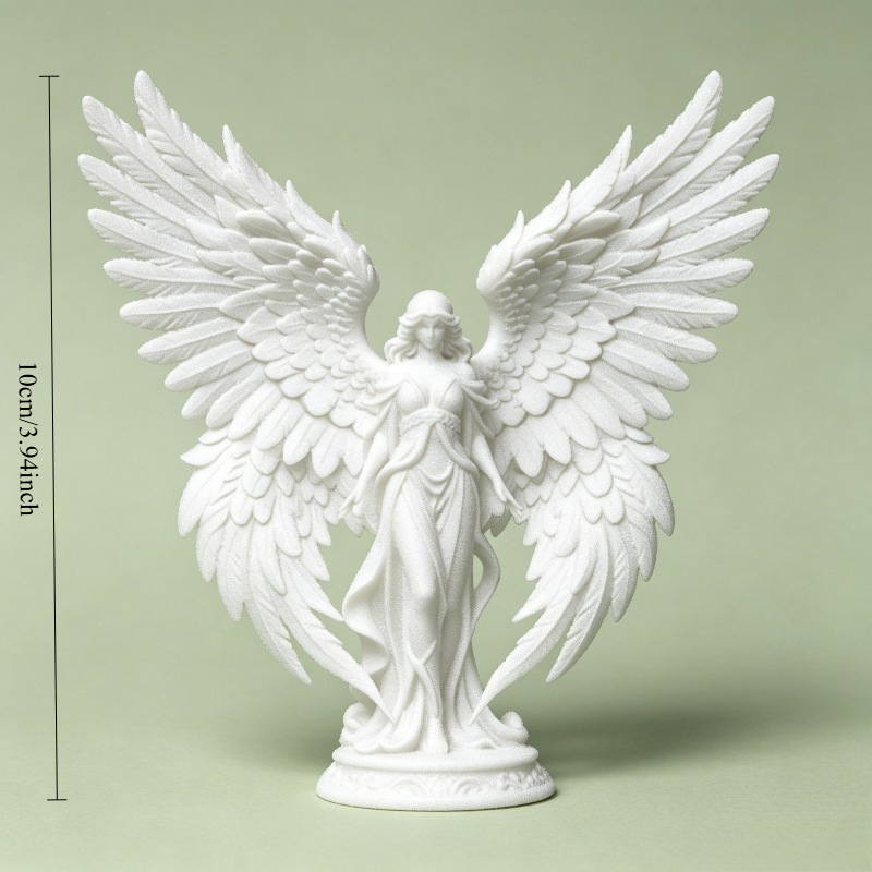 라이트 럭셔리 3D 프린팅 천사 여신 힐링 장식품 순백 - Resin Art Lamp 리뷰 및 가격