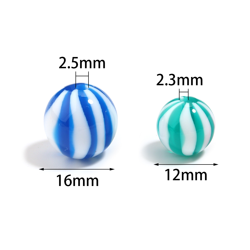 10-20pcs 12/16mm 캔디 컬러 스트라이프 비 - Resin Art Materials Kit 리뷰 및 가격