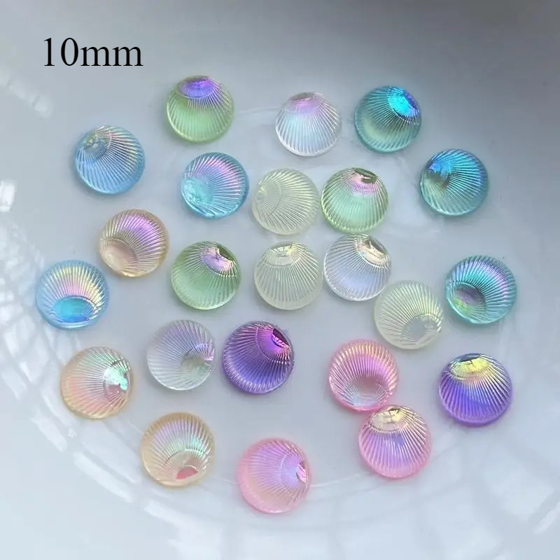 100개 원형 쉘 3d 쥬얼리 레진 DIY 장식 스티커 - Resin Art Earrings Design 리뷰 및 가격