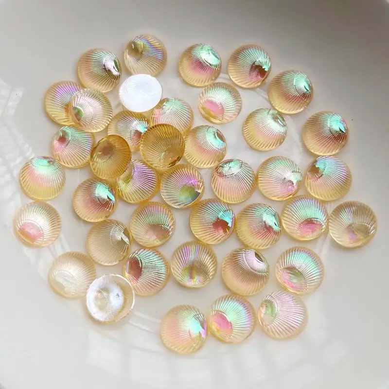 100개 원형 쉘 3d 쥬얼리 레진 DIY 장식 스티커 - Resin Art Earrings Design 리뷰 및 가격