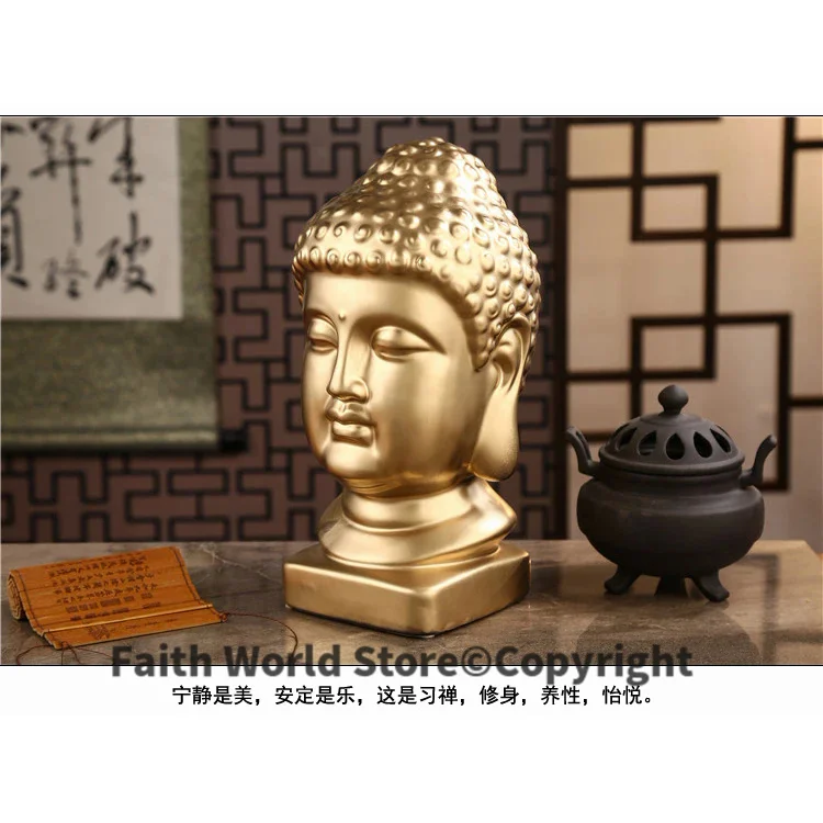 대형 유효 가정 가족 보호 안전 축복, 행운의 부처님- - Resin Art India 리뷰 및 가격